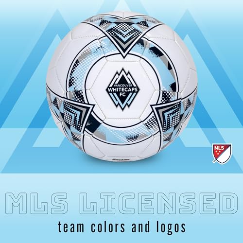Image of Franklin Sports Official MLS Team Soccer Balls - Official Size 5 Soccer Balls - Regulation Size + Weight Soccer Ball for Kids + Adults - Boys + Girls Soccer Ball - Air Pump Included
