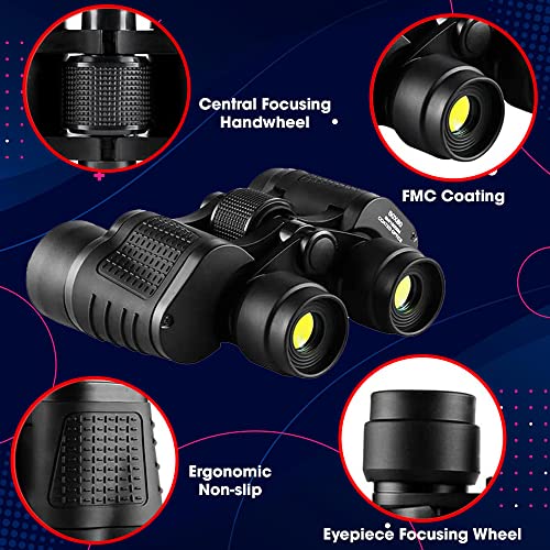 Image of Sounce Binoculars 80X80 Long Distance 15000M High-Definition High-Power Optical Glass Lens Hunting Range of Low-Light Night Vision