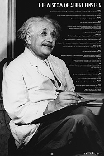 Générique Einstein Albert Quote Poster 61 x 91 cm