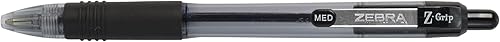 Vista 28 de Zebra Pen Z-Grip - Bolígrafo retráctil de punta media, 3/64 pulgadas, tinta negra, 12 unidades Surtido Moda A