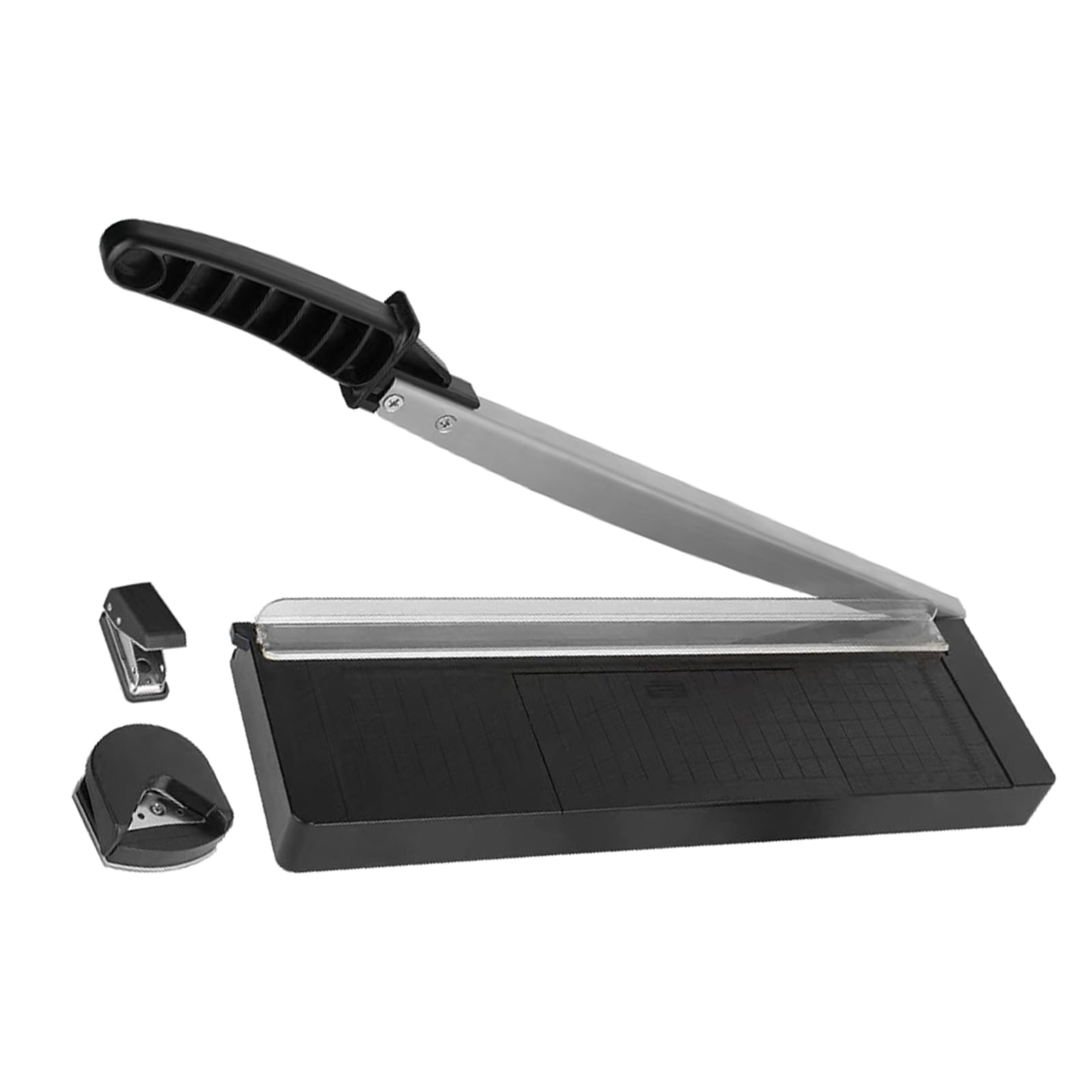 POPETPOP Taglierina per Carta Portatile Multifunzione da Tavolo, Taglierina di Precisione ad Alta Resistenza per Ufficio e Scrapbooking, Compatta e Maneggevole per Foto, Cartoncino