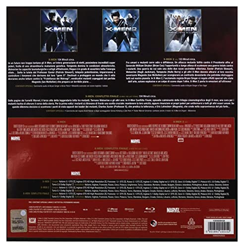 X-Men la Trilogia Finale (Box 3 Br Vinyl Edit.)