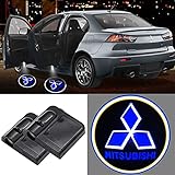 2Pcs For HD LED Mitsubishi Logo Car Door Projection Lights,Ghost Shadow Lamp Fit for Most Mitsubishi...