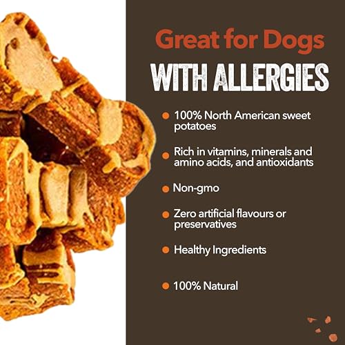 Gaines Household Farmstead Candy Potato Peanut Butter Topped Canine Bones All Pure Grain Free Canine Treats for All Ages  Breeds Nice for Coaching and Rewards Made in Usa 8 Ounce Bag  Cucciolini Doodles Gaines household farmstead candy potato peanut butter topped canine bones all pure grain free canine treats for all ages  breeds nice for coaching and rewards made in usa 8 ounce bag   cucciolini doodles