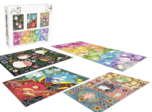 Buffalo Games - Colección Squishmallows - Rompecabezas de 4 piezas | Para adultos, incluye póster, tablero reciclado, regalable y enmarcable como arte miniatura 2