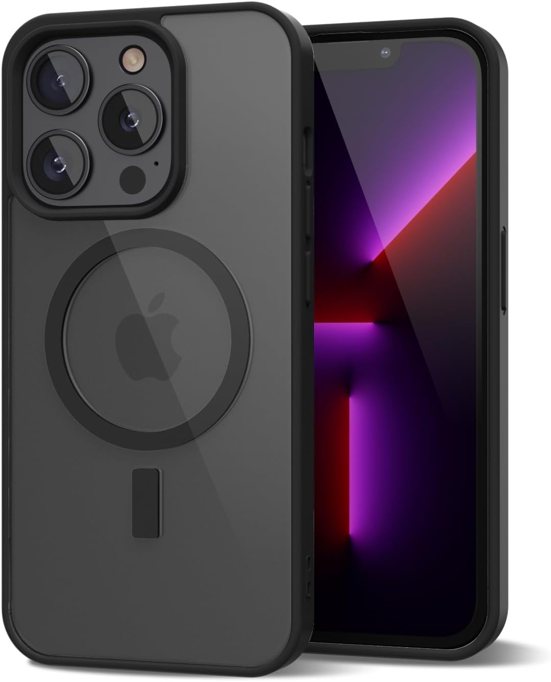 SHINESTAR Clear Case for iPhone 13 Pro Compatible with Magnetic Charging- Premium Transparent Protective Cover with Enhanced Durability - Sleek and Slim Design - Black Magsafe (B0D4RBZ6X2) Amazon Price History, Amazon Price Tracker