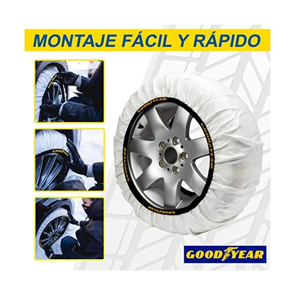 Goodyear God8020 Cadenas Snow & Road, Talla L - Imagen 4