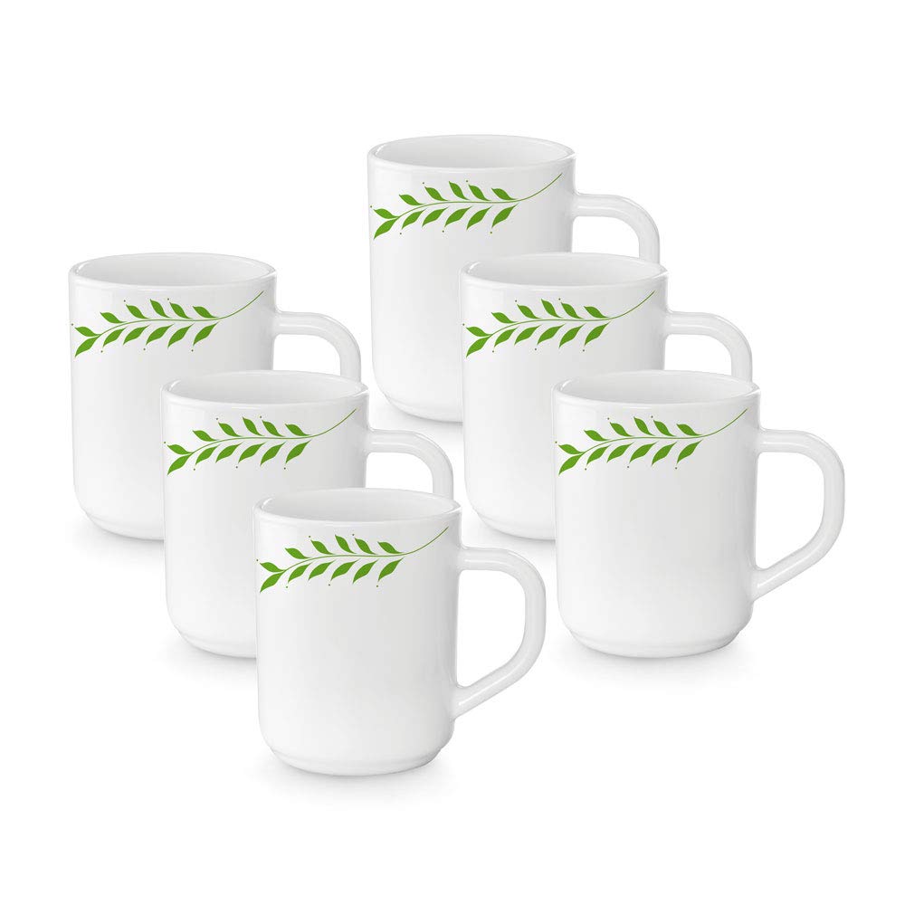 Larah By Borosil Botanica 6 Piece Mug Set, 240 ml (B08BD84X89) Amazon Price History, Amazon Price Tracker