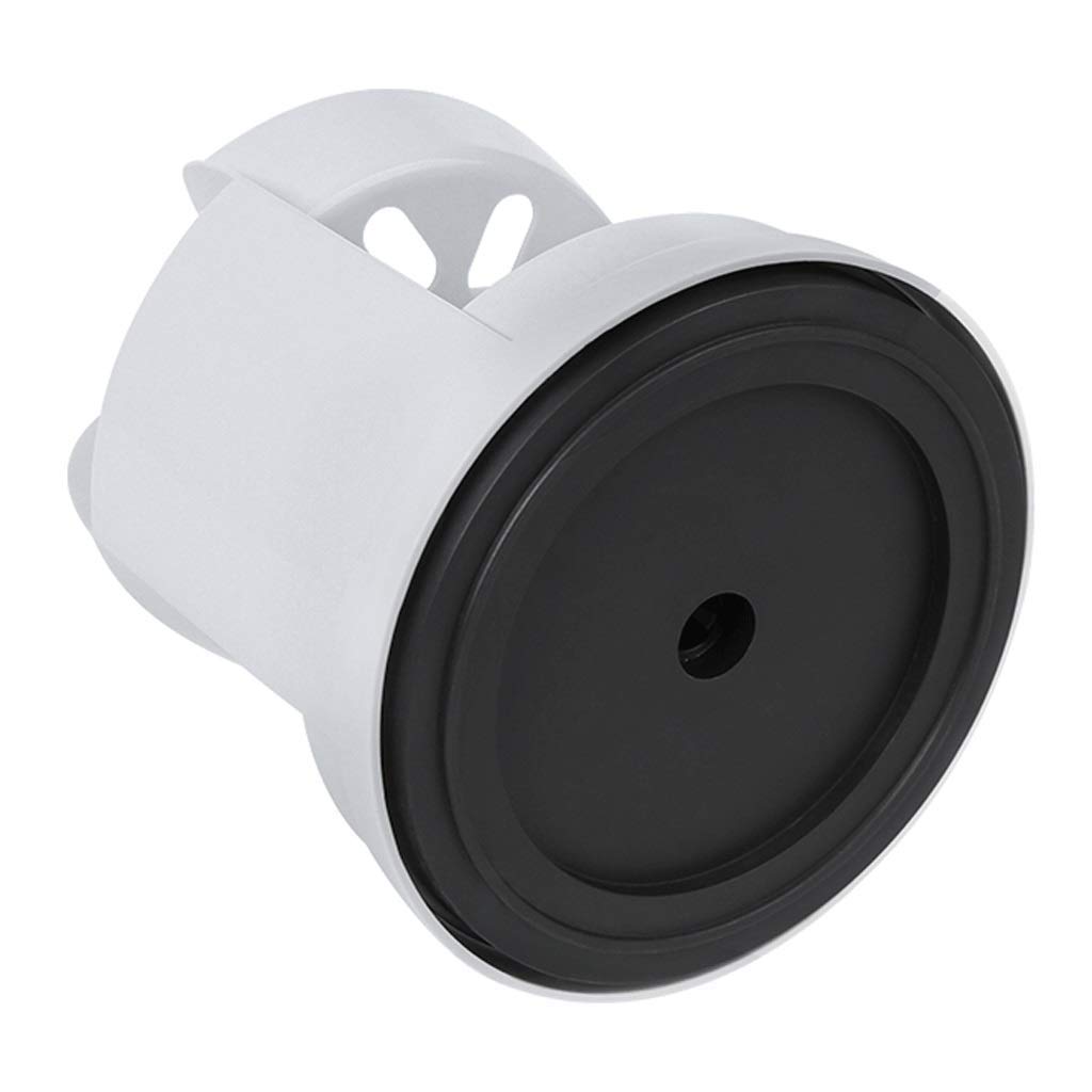 Portapenne Portapenne Girevole per scrivania, Portapenne in PP con Scomparti Multipli Portamatite Grigio, Bianco, Albicocca (Grigio)