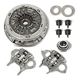 Silscvtt Transmission Dual Clutch Fork Kit Replacement for Ford Fiesta Focus EcoSport 2011-up 6DCT250