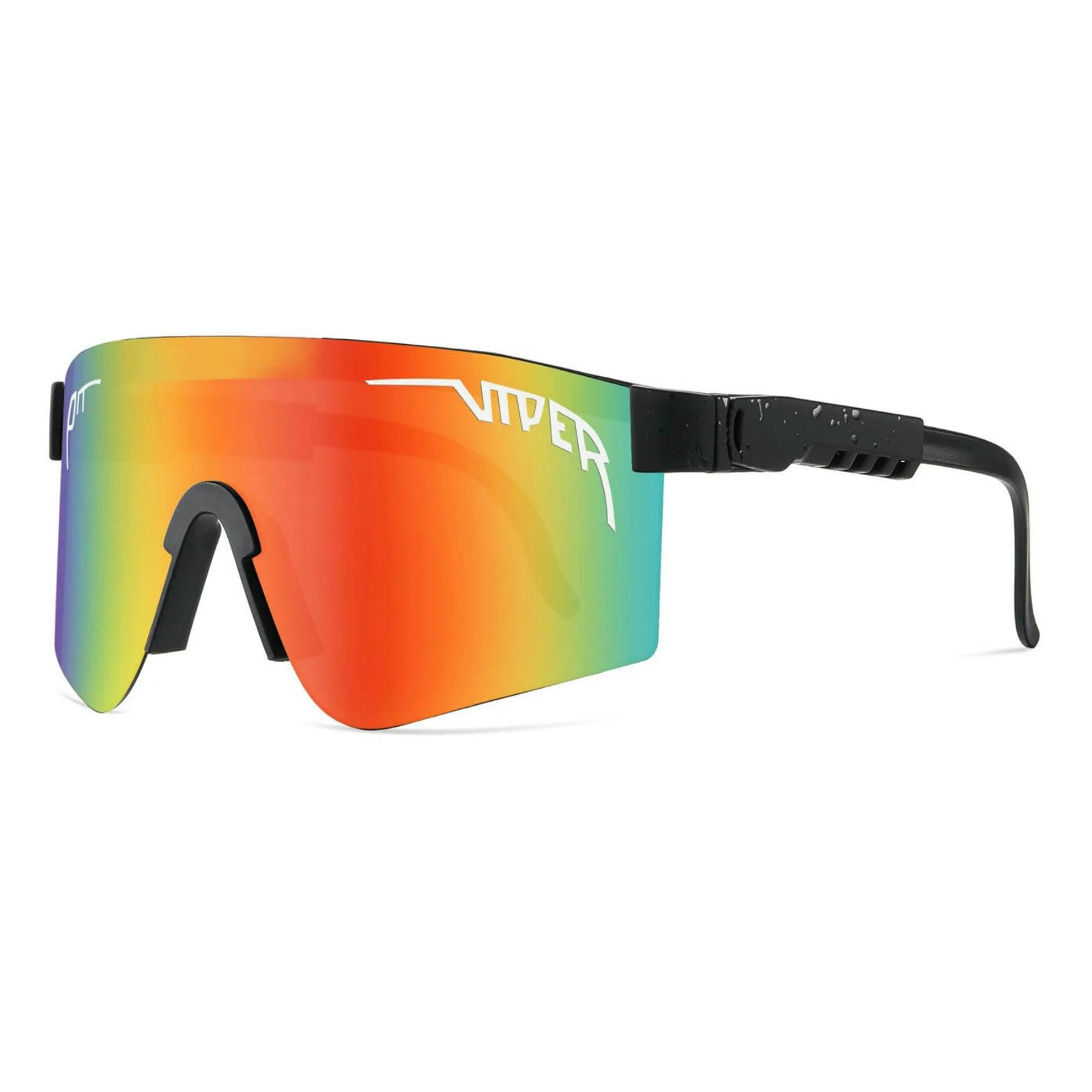 Sonnenbrille Sport-Sonnenbrille Für Damen Und Herren, Uv400-sonnenbrille, Blendfrei, Pit-Viper-Stil, Radfahren, Baseball, Softball, Outdoor-Sonnenbrille
