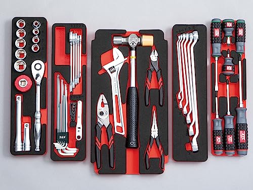 Kit de herramientas combinado KTC SK4520WZ 52 piezas miniatura 2