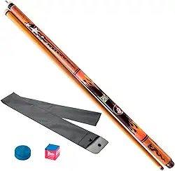 Taco de Sinuca Desmontável Bola 8 Preto Tacos Brasil