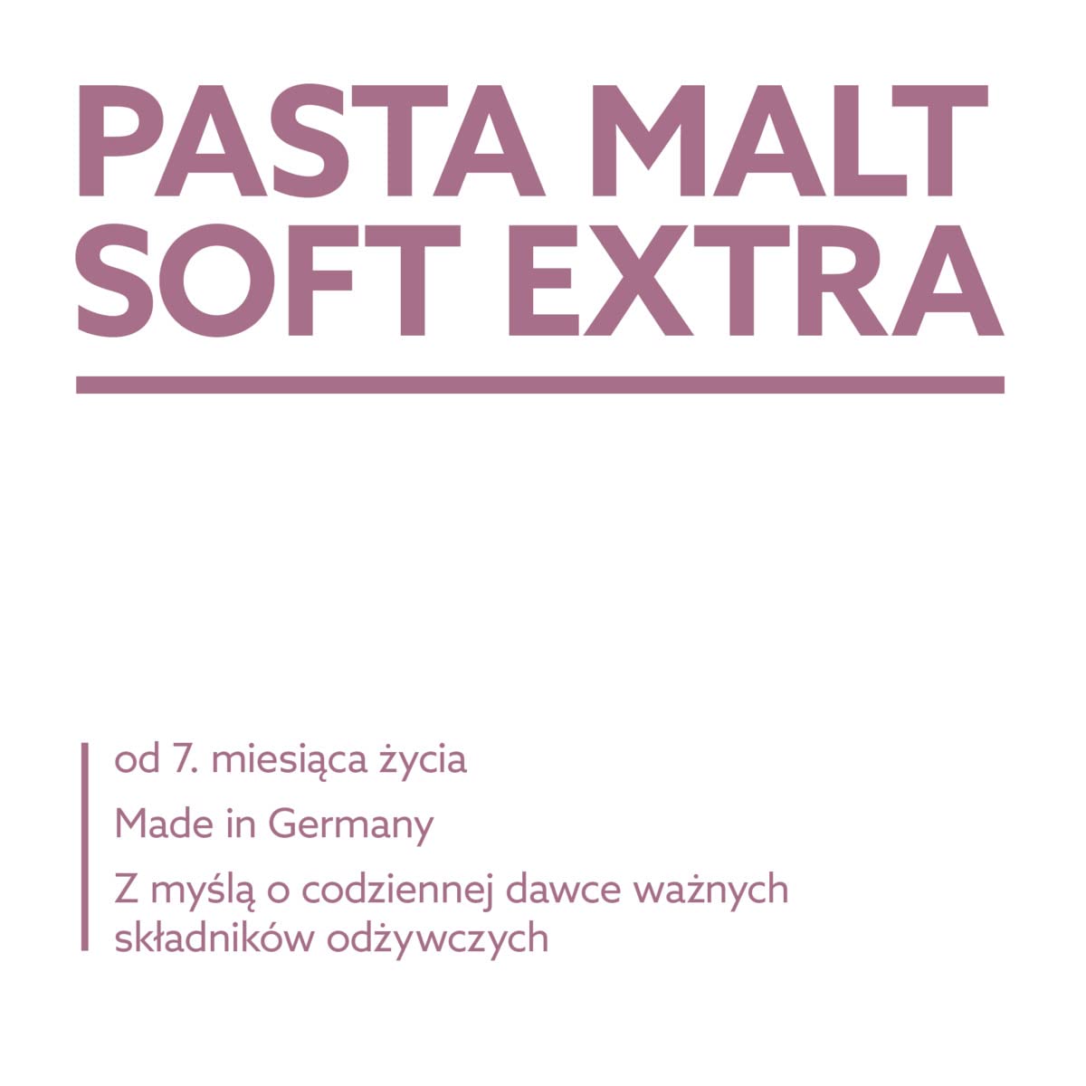 GimCat Pasta Malt-Soft Extra - Przekąska dla kotów Anti-Hairball wspomaga wydalanie kul włosowych - 1 tubka (1 x 100 g)
