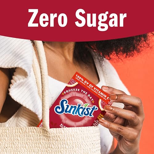 Image of Singles To Go! Sunkist Drink Mix, Blood Orange, 72 Packets