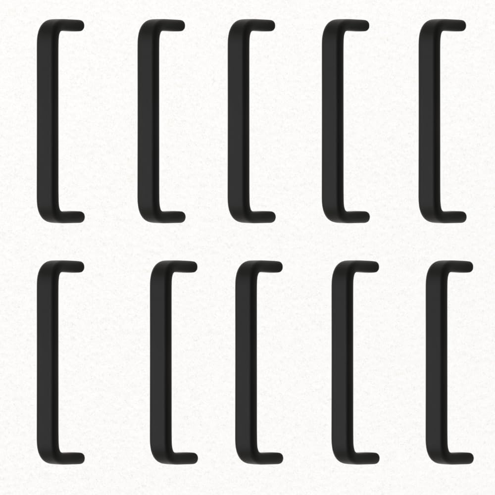 BRIGHT VISION Capsual Cabinet Handle Black 4Inch (Pack of 10)-image-25