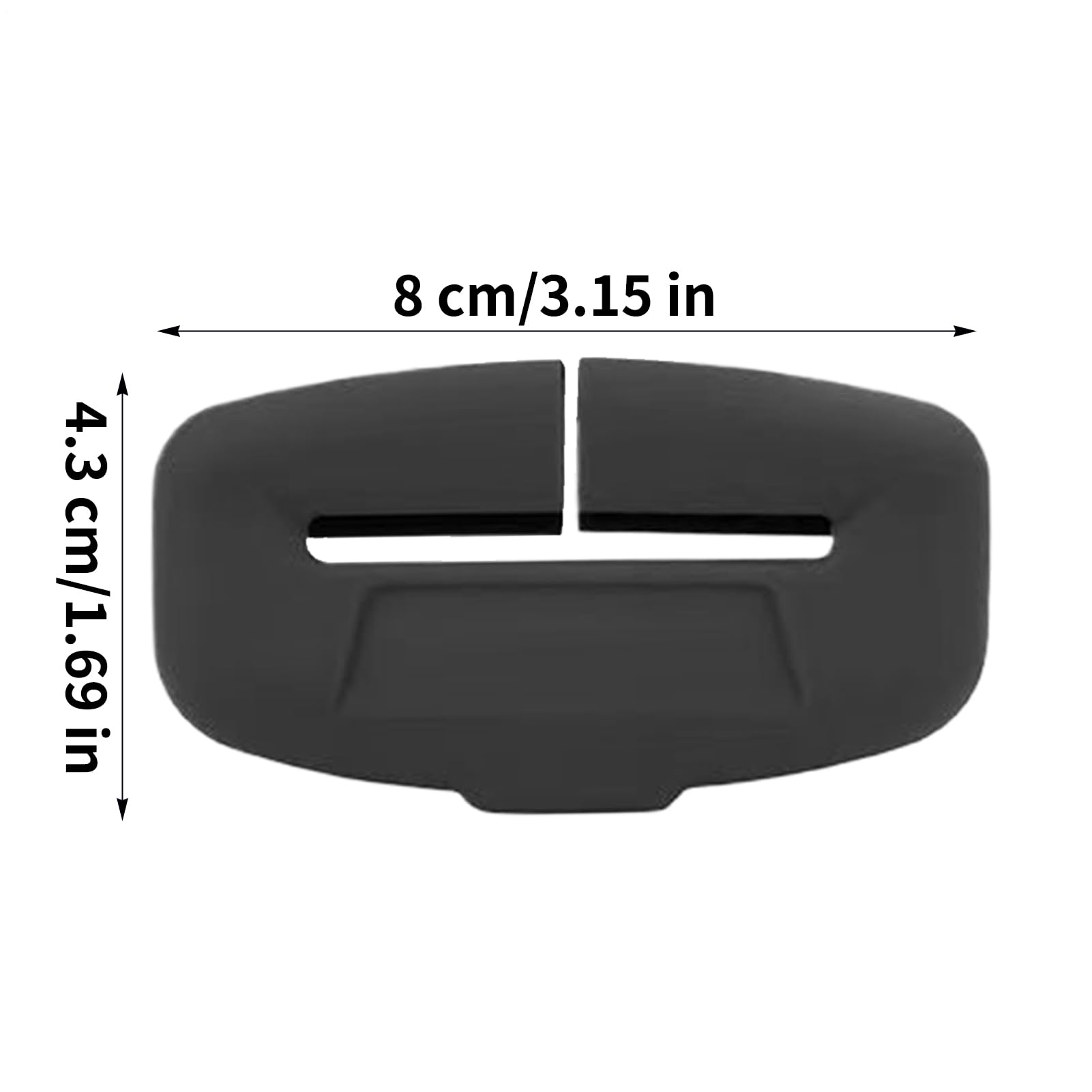 Seat Belt Buckle Cover - Silicone Seatbelt Lock Protector, Seatbelt Silicone Clip Guard, Seat Strap Buckle Protector | 4 Pcs Easy To Use And Remove For Garage Automotive Sedan SUV RV Truck Workshop — view 2