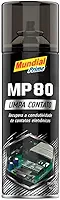 Limpa Contato Elétrico MP80 Mundial Prime, Spray 300ml, Remove Oxidação e Poeira