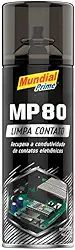 Limpa Contato Elétrico MP80 Mundial Prime, Spray 300ml, Remove Oxidação e Poeira