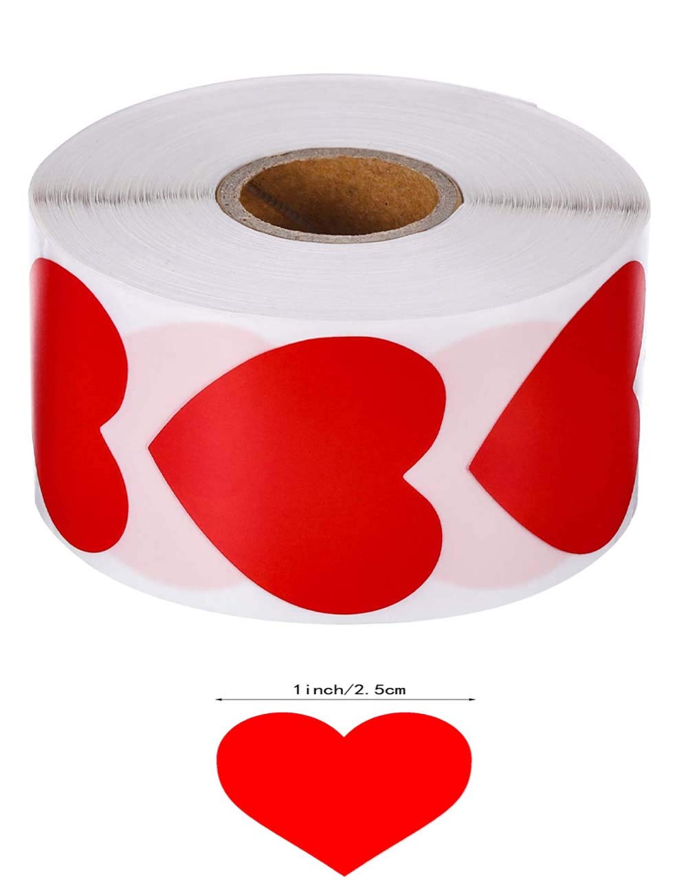 Finego 500 Pièces D'autocollants En Forme De Cœur Pailletés, Autocollants En Forme De Cœur