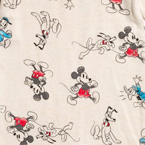 Disney Pluto Donald Duck Mickey Mouse Newborn Baby Boys Snap Sleep N' Play Coverall White Newborn #TOP1