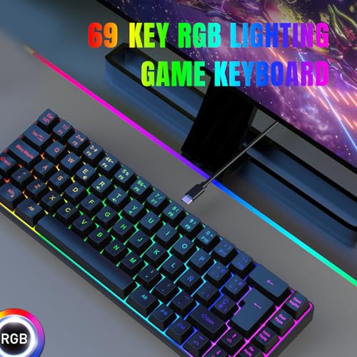 Teclado Mecánico Gamer Zunated6ey0sf7-11 USB miniatura 7