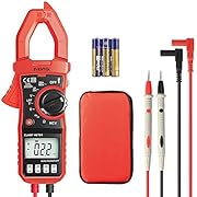 Eventek digital multimeter clamp meter, ET820, voltage tester for AC / DC, AC current, voltage, resistance, continuity