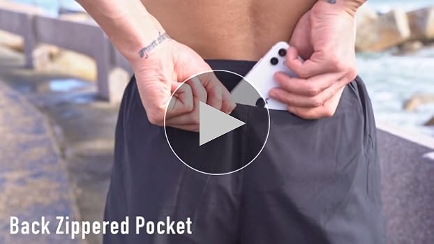 Amazon.com : VAYAGER Men's 5 Inch Running Shorts Quick Drying