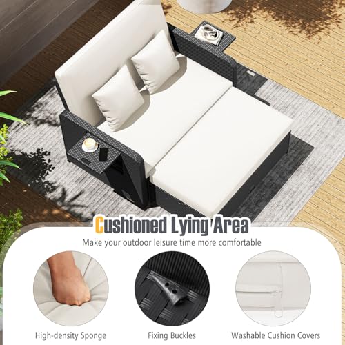 Luxury Outdoor Daybed with Canopy