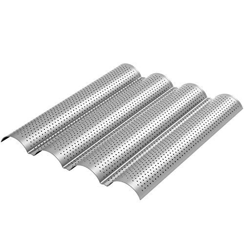 image for Tiawudi 2 Pack Nonstick Perforated Baguette Pan 15