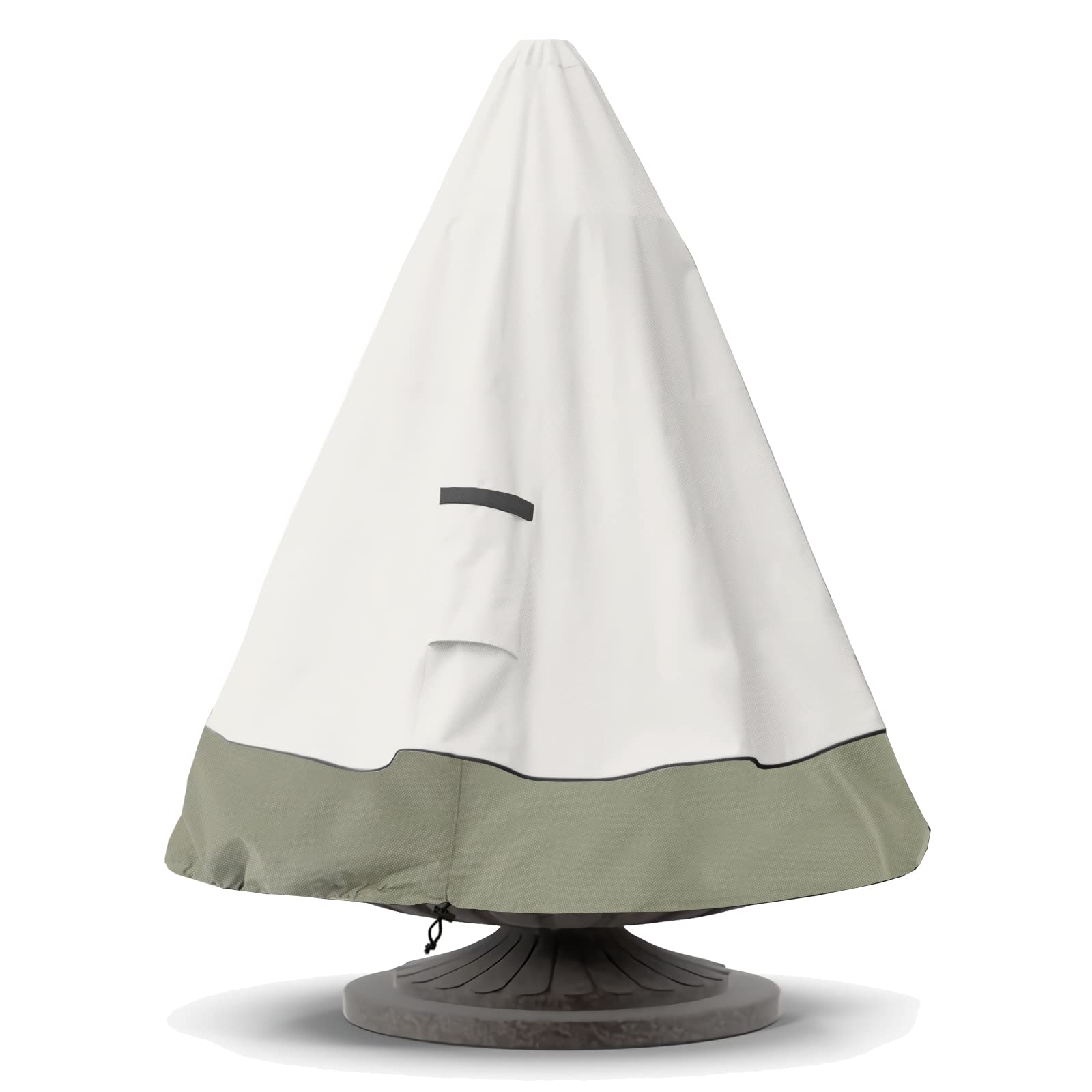 Photo 1 of Bitubi Fountain Cover?48"x61"? 600D Oxford Cloth Garden Fountain Statue Protective Cover with Drawstring Waterproof Windproof Fountain Protector