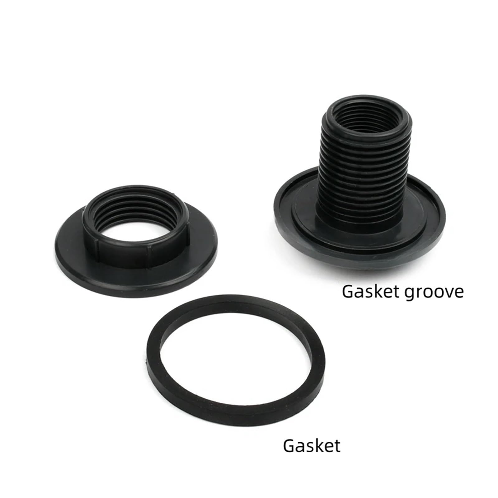 Conectores for tanques de agua con rosca hembra doble, accesorios for tuberías de riego de jardín, conectores for peces(PURPLE,5 pieces)