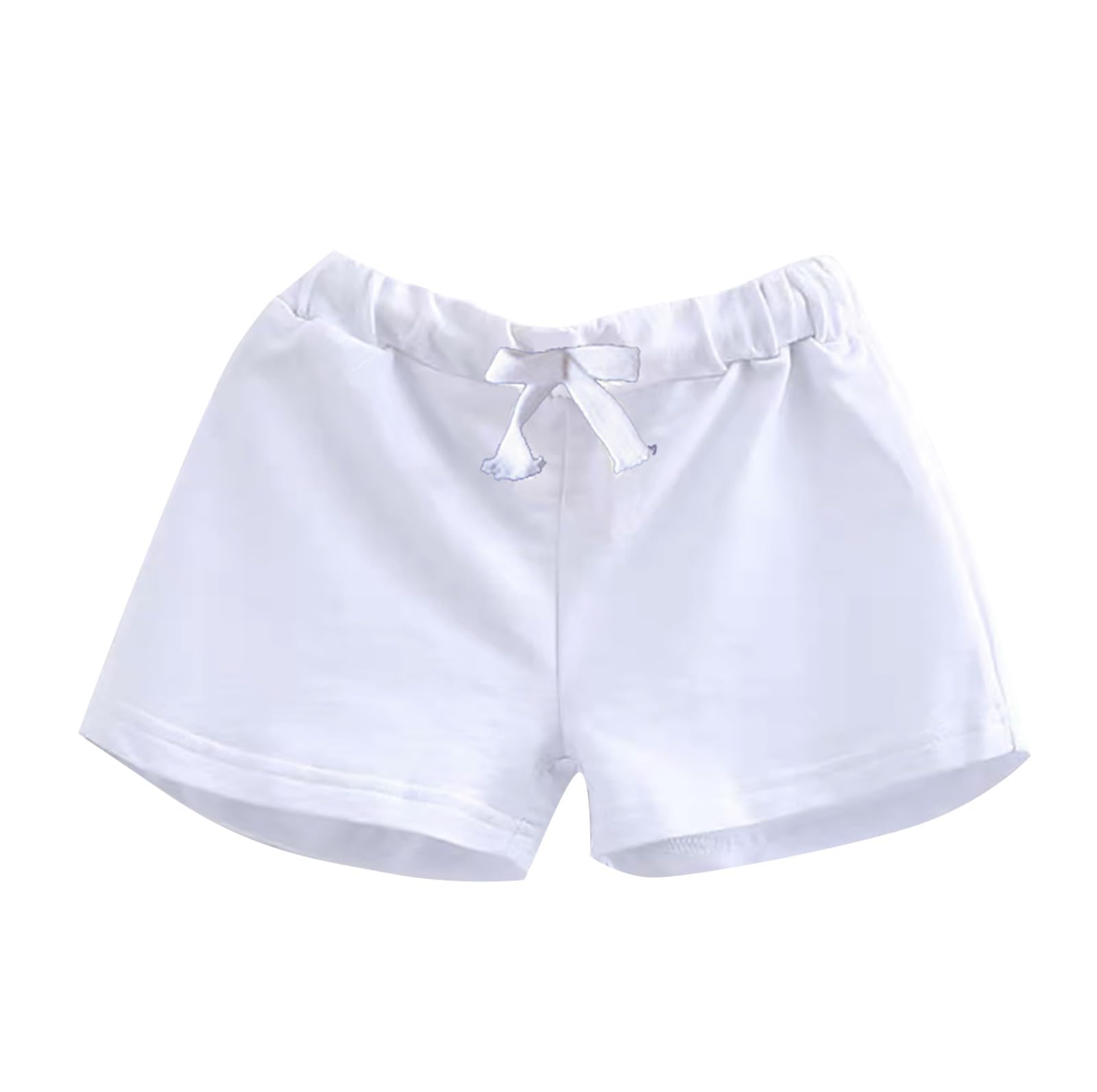 Short en coton en ajustement régulier bleu pour filles