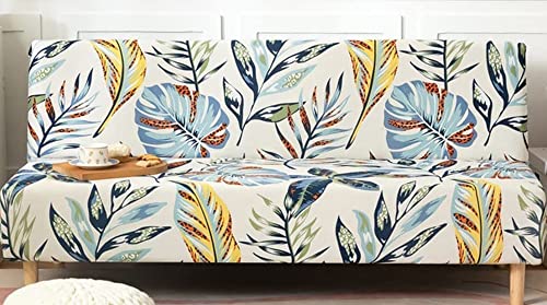 Copridivano Clic Clac Copridivano Letto Senza Braccioli Fodera per Divano Senza Braccioli 3/2/1 Posti Fodera per Futon Elasticizzato Copridivano Letto Fodera Divano Estensibile