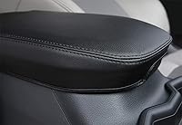 Vista 5 de BEERTE Cubiertas de consola central para reposabrazos de automóvil para Toyota RAV4 2019-2025, almohadilla de consola central negra resistente a