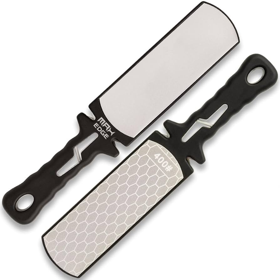 ハイパーナイフ Amazon.com: Max Edge 5 In 1 Diamond Knife Sharpener with