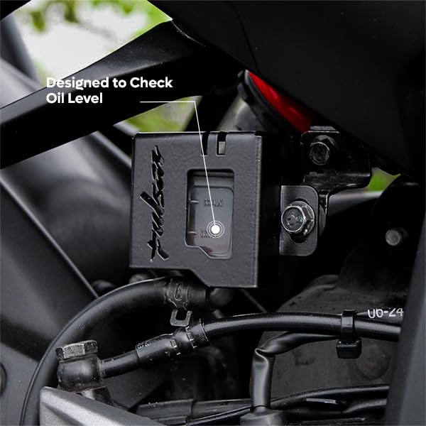 Image of Rear Reservoir Guard Compatible with Bajaj Pulsar N150 /N160 /N250 /F250 (Black, Pack of 1)
