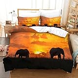 Tamaño del producto: Talla única; 1 funda nórdica (135 x 200 cm) 1 funda de almohada (50 x 75 cm), tamaño doble; 1 funda nórdica (200 x 200 cm) 2 fundas de almohada (50 x 75 cm), extra grandes; 1 edredón funda (220 x 240 cm) 2 fundas de almohada (50 x 75 cm), (Nota: esta es una funda nórdica, no un edredón).