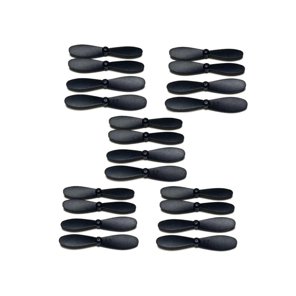 Lames d'hélice feuille d'érable pour drone V8 4D-V8 FPV, lot de 20 pièces de rechange blanches