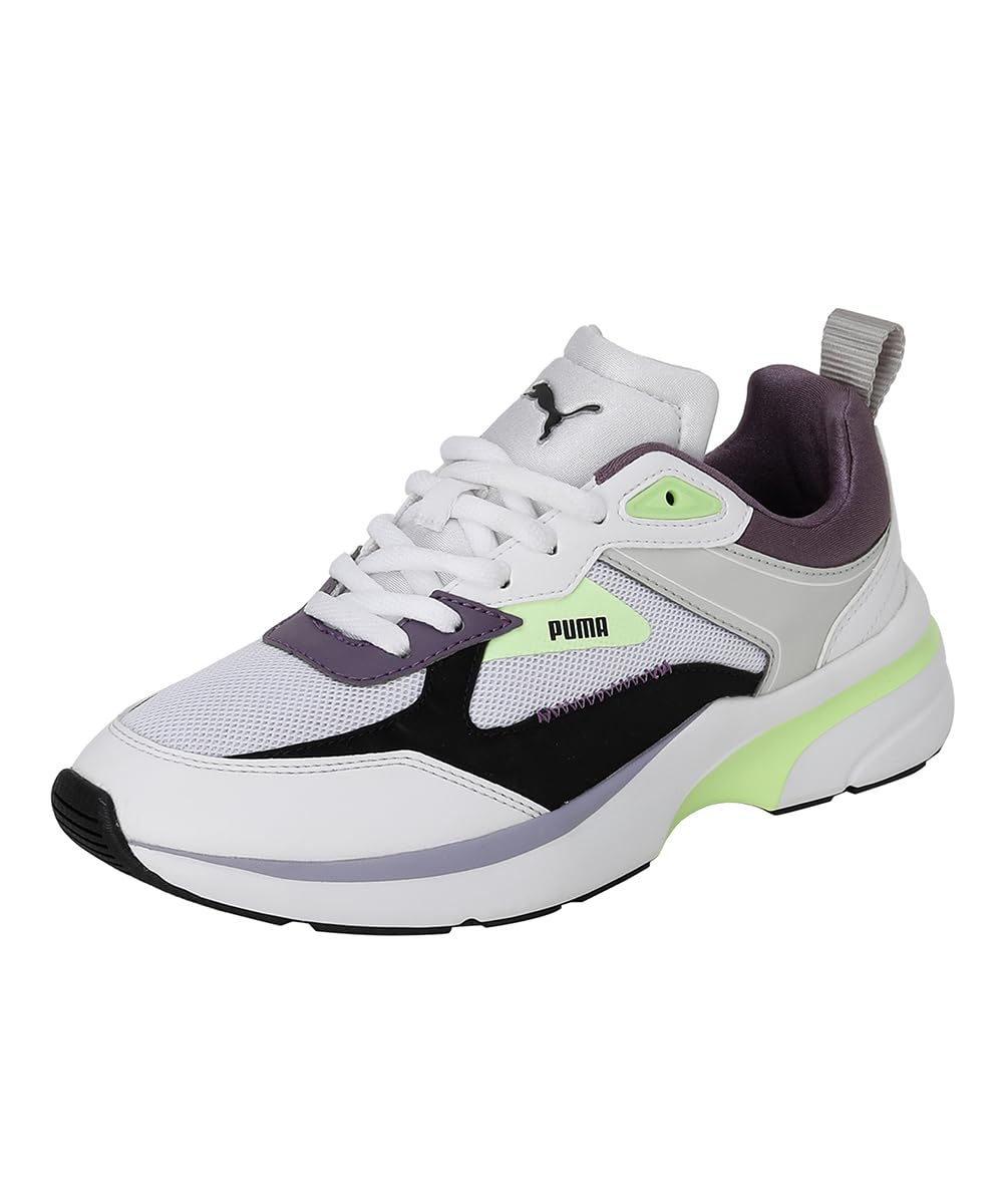 puma Womens FS Runner Pop WNS White-Glacier Gray Sneaker - 4 UK (38863302)-picture-15