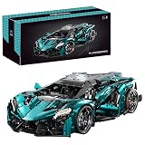 Tecnic-Drakuma Sports Car Building Set for Adults, 1:8 Scale Model Car Kit