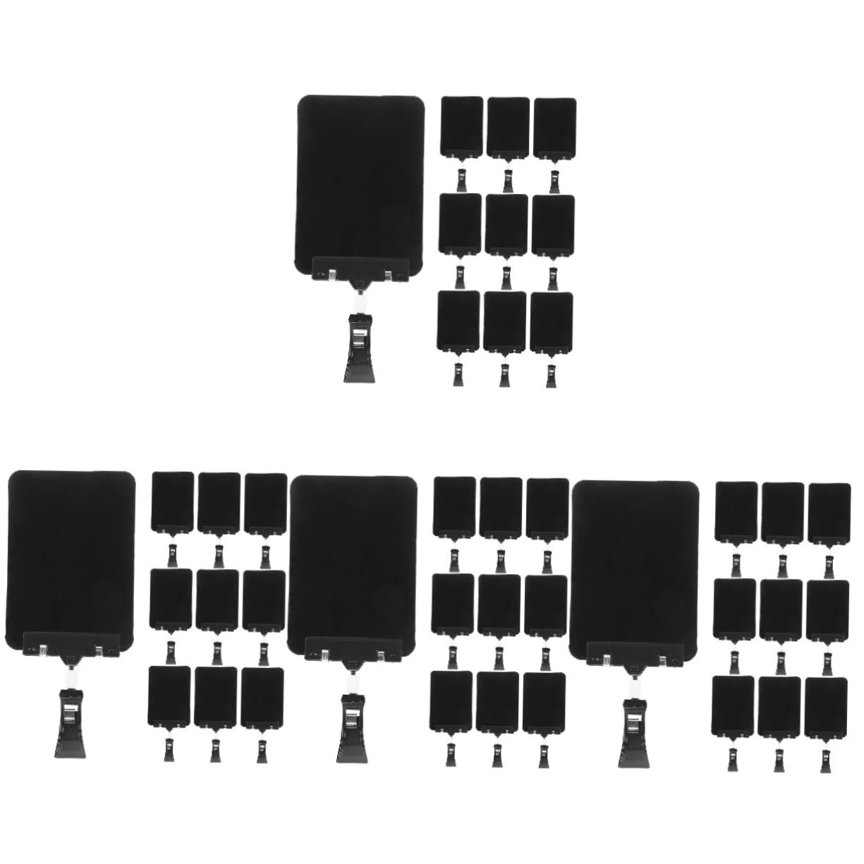 Happyyami Soporte Para Carteles Soporte Para Letreros Para Etiquetas De Exhibición Para Letreros Para Etiqueta De 10 piezas x 4
