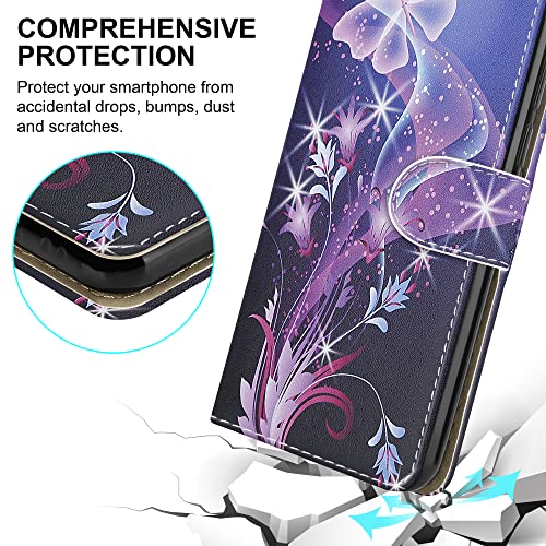 PIXFAB For Motorola E22 / E22i Leather Phone Case, Magnetic Closure Full Protection Book Folio Design - Image 4
