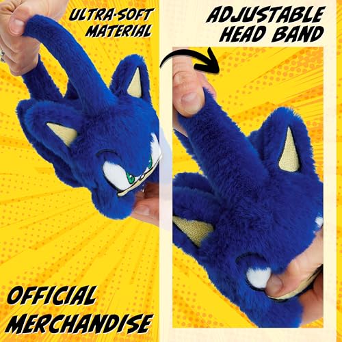 Sonic The Hedgehog Jungen Ohrenwärmer, Winter Ohrenschützer - Geschenk Kinder