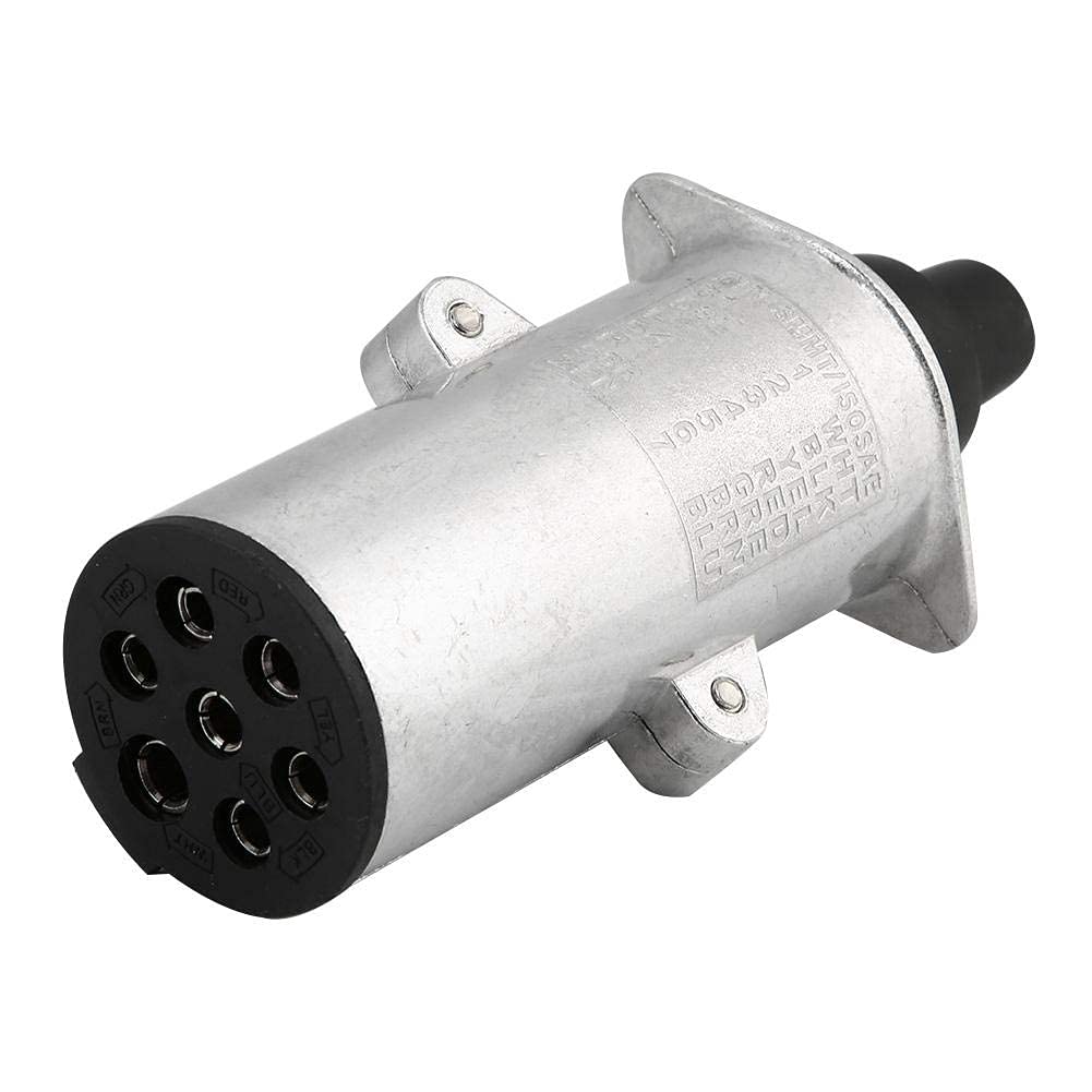 Yuanjoy 7-polige aanhangerstopcontact, met 2 meter lange kabel