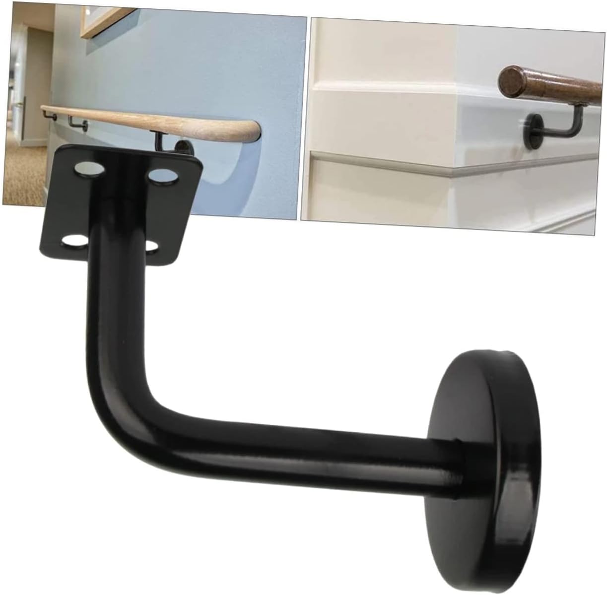 6pcs Handrail Bracket Banister Bracket Stainless Steel Hand Railing for Outdoor Steps