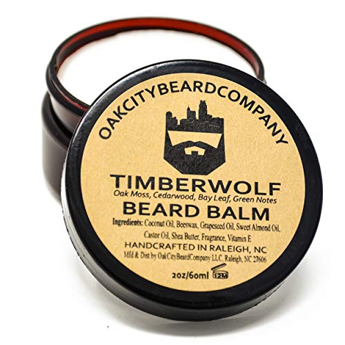 OakCityBeardCo. - Timberwolf - 2oz Beard Balm - Beard Conditioner