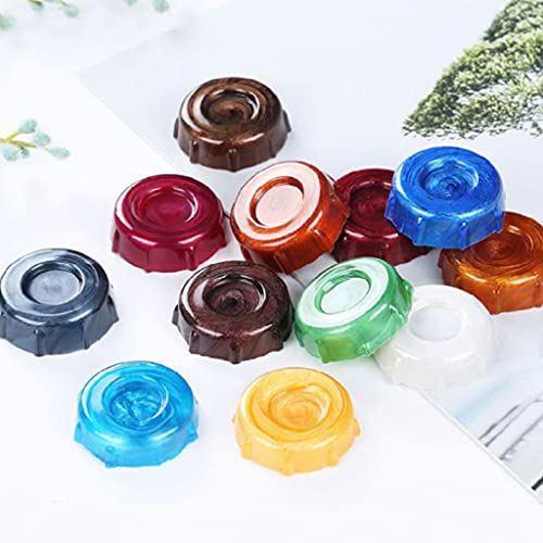 Tinta de resina epóxi, 36 cores, pó de mica, grau cosmético, pigmentos minerais perolados para tinta