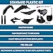 Polisport Motocross (MX) Restyling Kit for Yamaha YZ 125/250 (2002-2021) Dirt Bike – OEM Quality, Durable, Flexible & Perfect Fit – Black