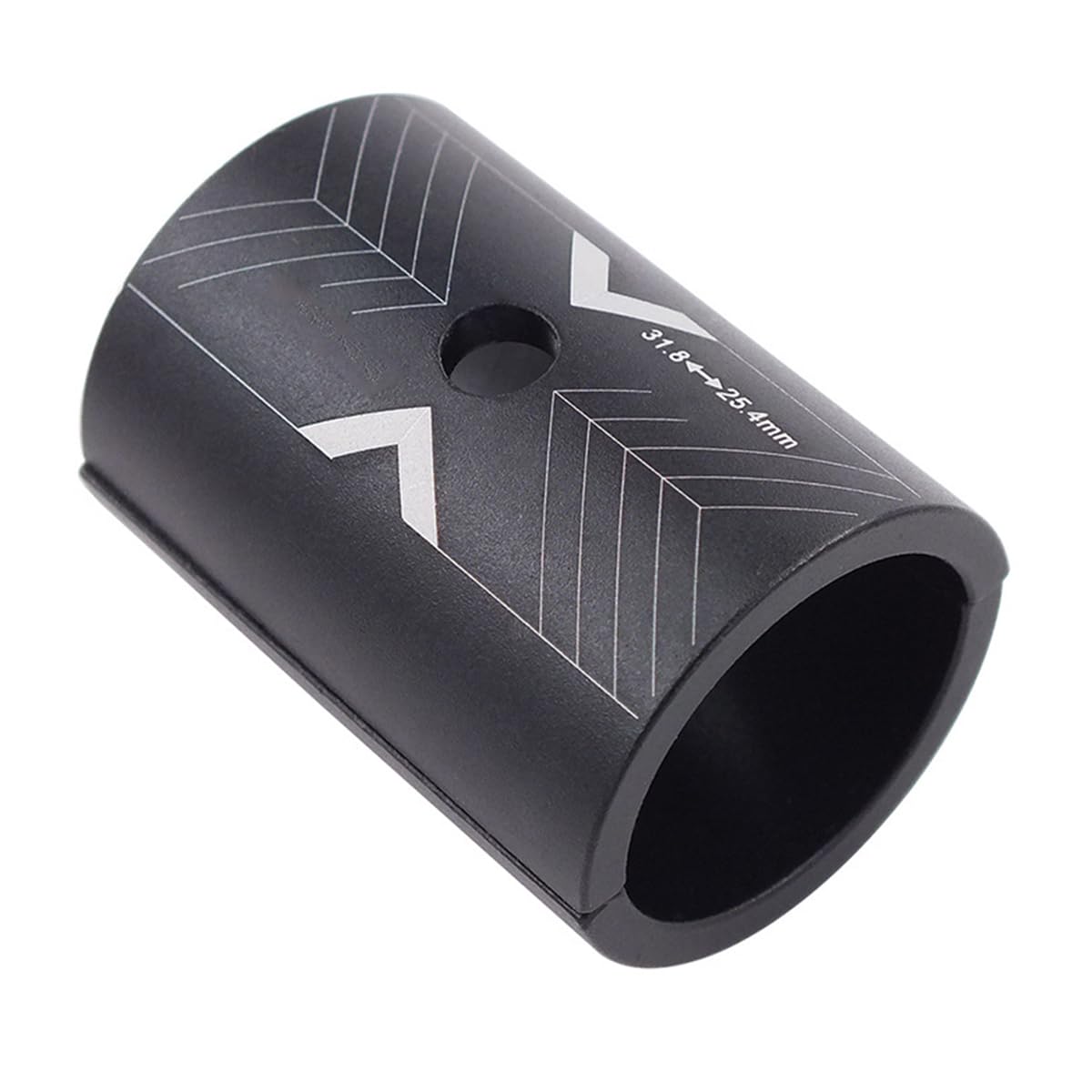 SYLEN 25.4 To 31.8mm Handlebar Shim Aluminum Alloy Bike Stem Adapter Black